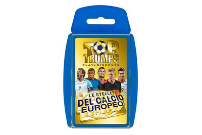 Carte Top Trumps Stelle del Calcio Europeo