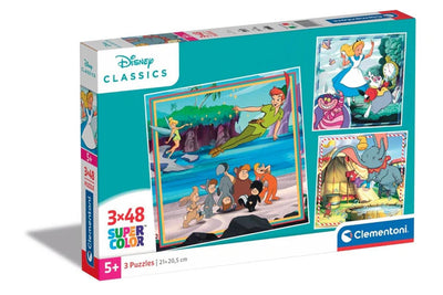 Puzzle 3x48 Disney Classic