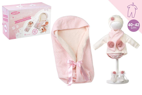 Tutina Rosa e Sacco Rosa 40cm