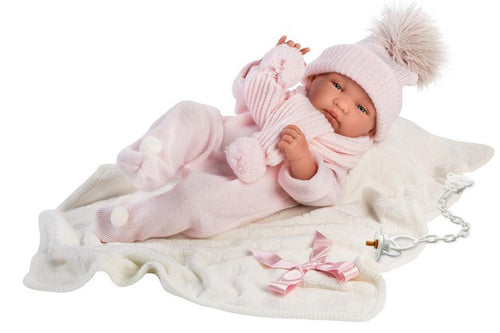 Abito Tutina con Cappello e Coperta 43cm