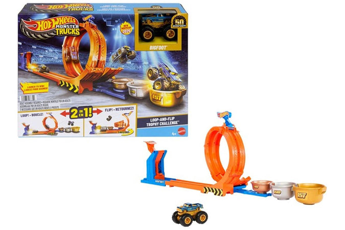 Monster Trucks Trofeo Salti Acrobatic Hot Wheels