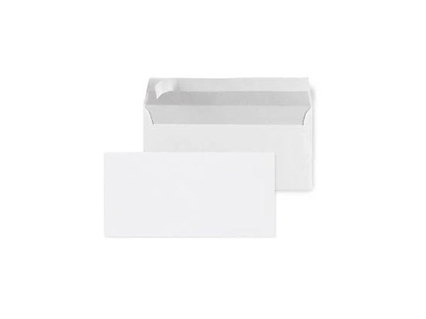 Busta bianca c/strip 11x23 senza finestra