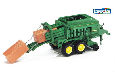 Rimorchio Pressaballe John Deere