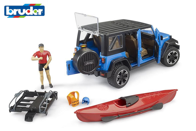 Jeep Wrangler Rubicon con Kayak