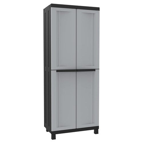 Armadio plastica Terry 1002708 TWIST Black 2680 Grigio e Nero