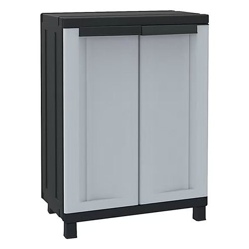 Armadio plastica Terry 1002709 TWIST Black 680 Grigio e Nero