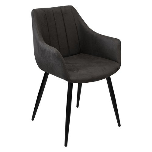 Sedia Amicasa MF11 UDC8127 BELINDA Grigio scuro