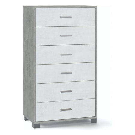 Cassettiera Sarmog A786CEOS QUADRANTE 786 Cemento e Ossido bianco