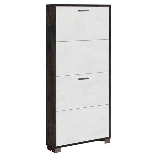 Scarpiera Sarmog A754ONOS030 QUADRANTE 12 Paia Ossido nero e Bianco