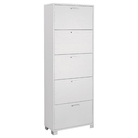 Scarpiera Sarmog A765BFBF QUADRANTE 30 Paia Bianco fiammato