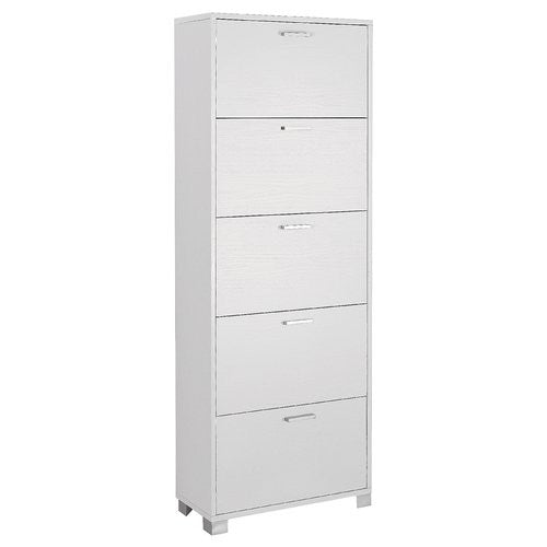 Scarpiera Sarmog A765BFBF QUADRANTE 30 Paia Bianco fiammato