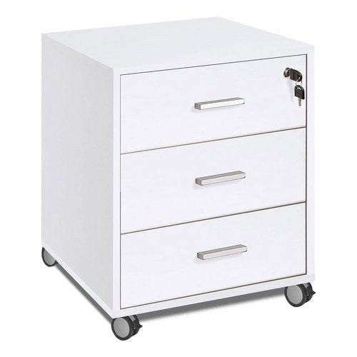 Cassettiera ufficio Sarmog O733BFBF QUADRANTE 733 Bianco fiammato