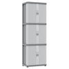 Armadio plastica Terry 1003086 ROLLING SPACE Modular 3 Grigio chiaro e
