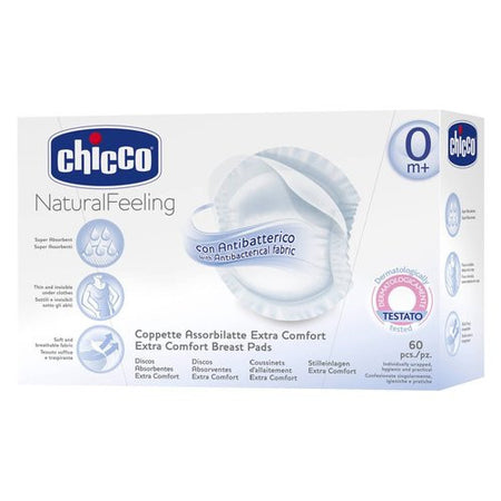 Coppette assorbilatte Chicco 61773 NATURAL FEELING Con Antibatterico