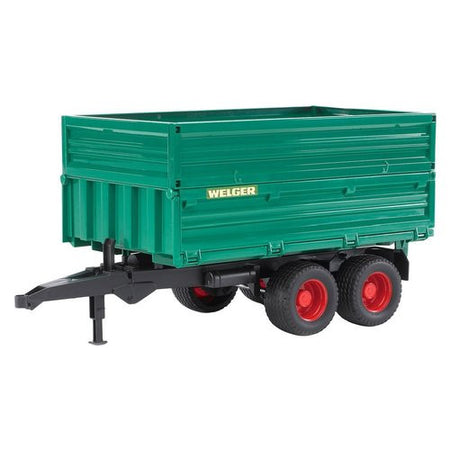 Rimorchio con Ribaltabile Bruder 2010 Verde