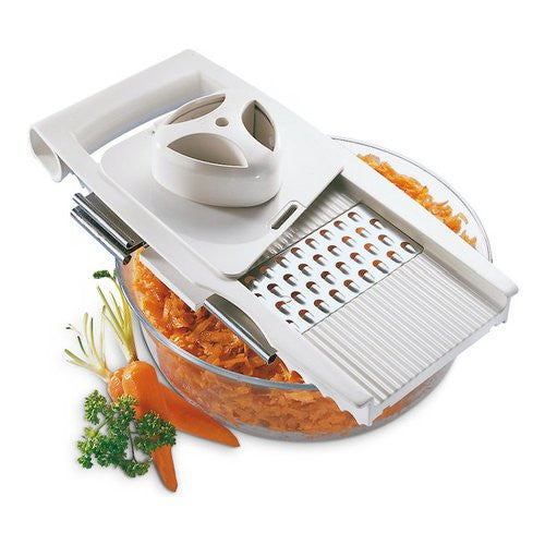 Grattugia Leifheit 23170 COMFORTLINE Universale 4+1 Bianco