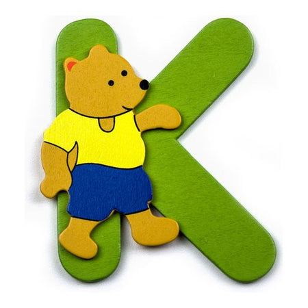 Accessorio decorativo Baby Idea 23000941 Lettera K Assortito