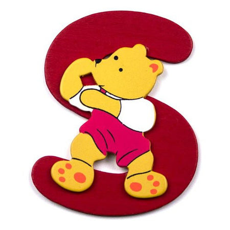 Accessorio decorativo Baby Idea 23000949 Lettera S Assortito