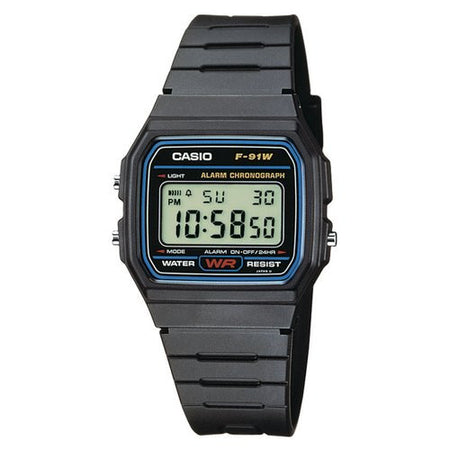 Orologio Casio F 91W 1YEG COLLECTION Men Black