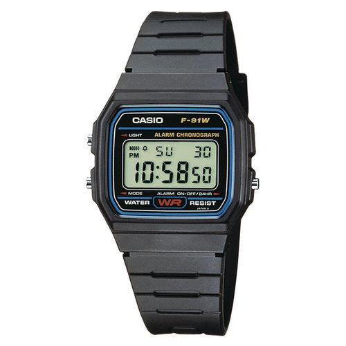 Orologio Casio F 91W 1YEG COLLECTION Men Black