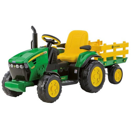 Trattore elettrico Peg Perego OR0047 JOHN DEERE Ground Force Verde e G