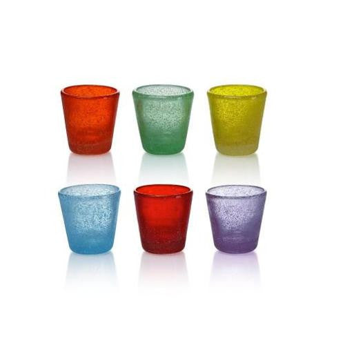 Set bicchieri Amicasa SA 128 LAURA Colori assortiti