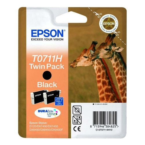 Set cartucce stampante Epson C13T07114H20 DURABRITE ULTRA Twin Pack T0