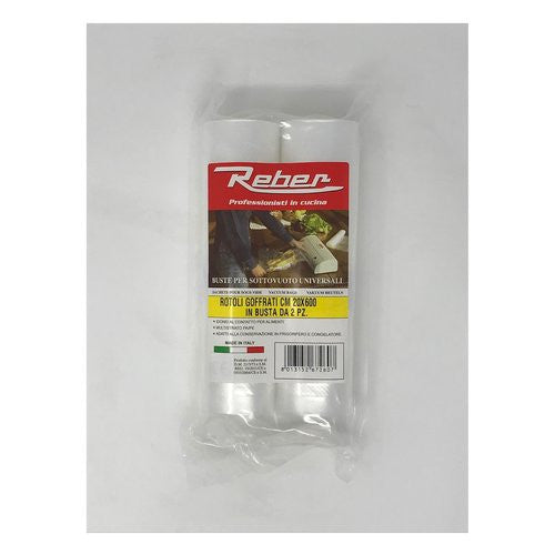 Sacchetti sottovuoto Reber 6726 A Rotoli 20x600 cm