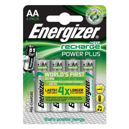 Batteria Stilo AA ricaricabile Energizer 535 417012 00 POWER PLUS