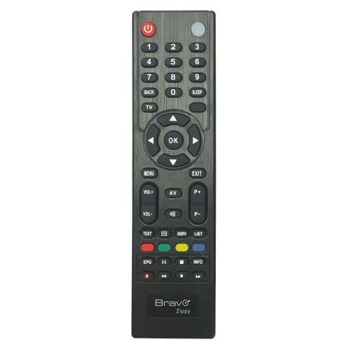 Telecomando tv Bravo 90402304 ZIPPY Black