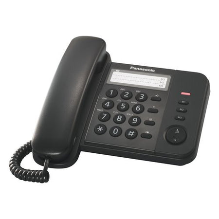 Telefono fisso Panasonic KX TS520EX1B Business Black