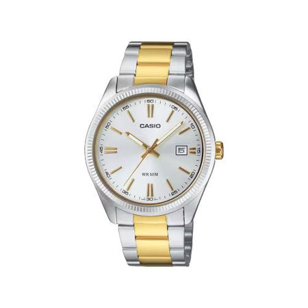 Orologio Casio MTP 1302PSG 7AV COLLECTION Silver e Gold