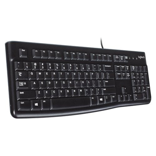 Tastiera computer Logitech 920 002492 K SERIES K120 Wired Black