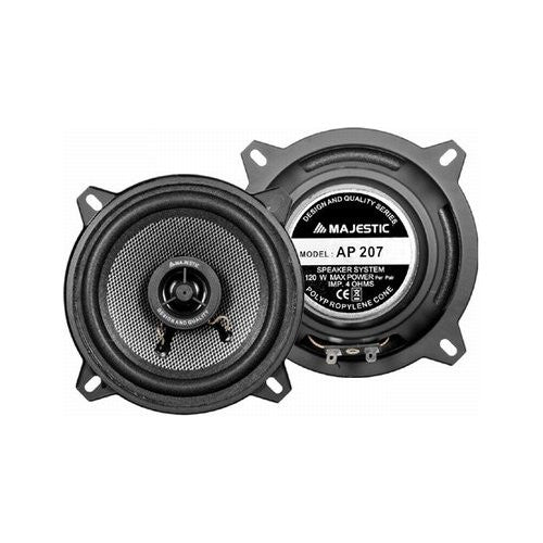 Altoparlanti auto Majestic 040207 POLIPROPILENE Ap 207 Black