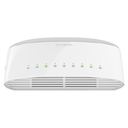 Switch di rete D Link DGS 1008D SOHO Unmanaged White