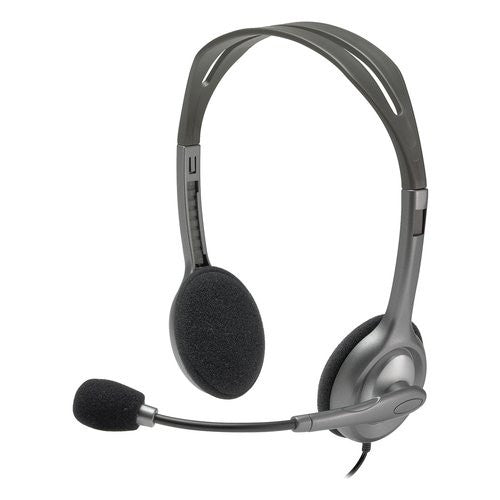 Cuffie microfono filo Logitech 981 000271 H SERIES H110 Grey