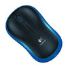 Mouse Logitech 910 002236 M SERIES M185 Black e Blue