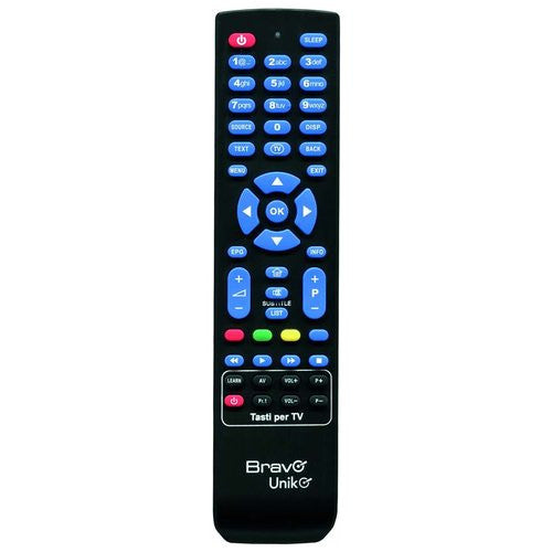 Telecomando decoder Bravo 90302245 UNIKO Black
