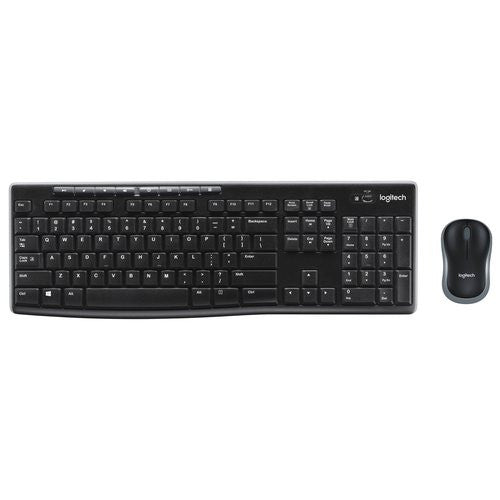 Tastiera e mouse Logitech 920 004512 MK SERIES Mk270 Combo Black