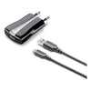 Caricabatterie Cellular Line ACHUSBKITMICROUSB2 CHARGER KIT Compact Bl