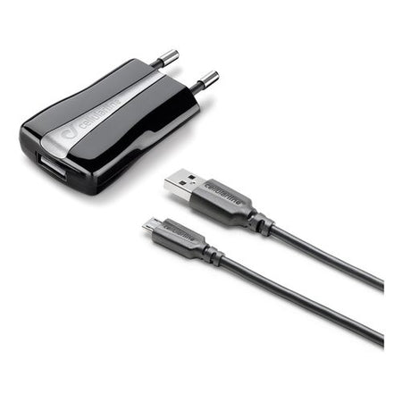 Caricabatterie Cellular Line ACHUSBKITMICROUSB2 CHARGER KIT Compact Bl