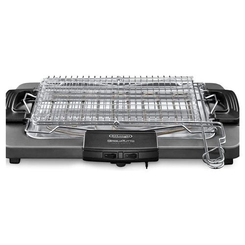 Griglia elettrica De Longhi 0126178012 GRIGLIATUTTO Bq 80X Black e Ino