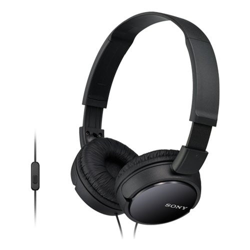 Cuffie microfono filo Sony MDRZX110APB CE7 SERIE ZX Pieghevole Black