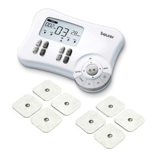 Elettrostimolatore Beurer 66200 ACTIVE Em 80 3In1 Bianco