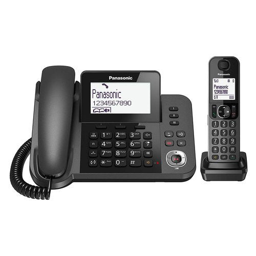 Cordless Panasonic KX TGF320EXM 2in1 Black