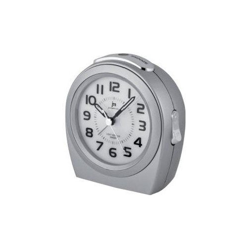 Sveglia Lowell JA7021S JUSTAMINUTE Con funzione snooze Silver