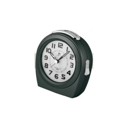Sveglia Lowell JA7021N JUSTAMINUTE Con funzione snooze Black