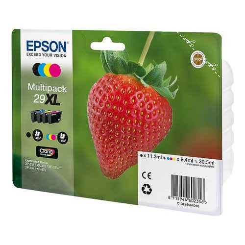 Set cartucce stampante Epson C13T29964022 CLARIA Multipack T29 Xl