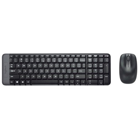 Tastiera e mouse Logitech 920 003721 MK SERIES Mk220 Combo Black