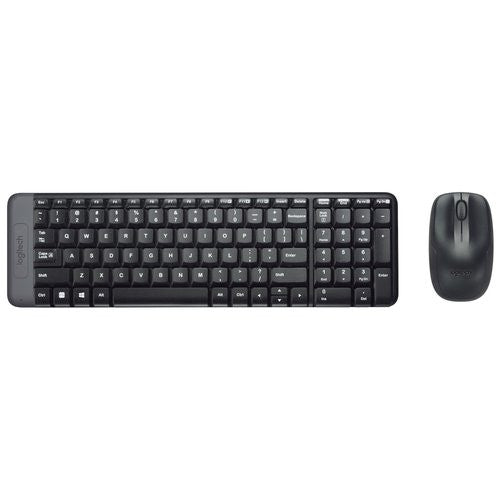 Tastiera e mouse Logitech 920 003721 MK SERIES Mk220 Combo Black